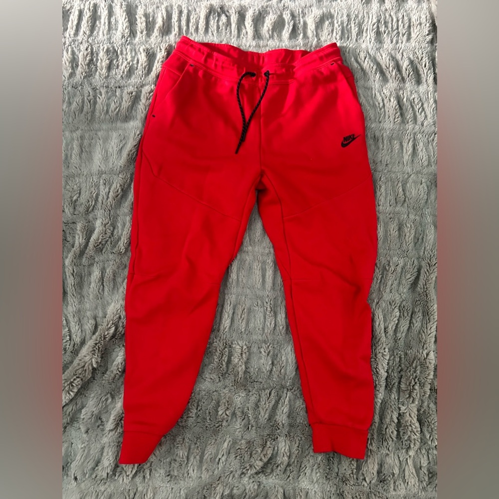 Nike Red Joggers